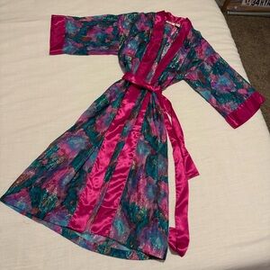 Vintage Gold Label Victorias Secret Robe